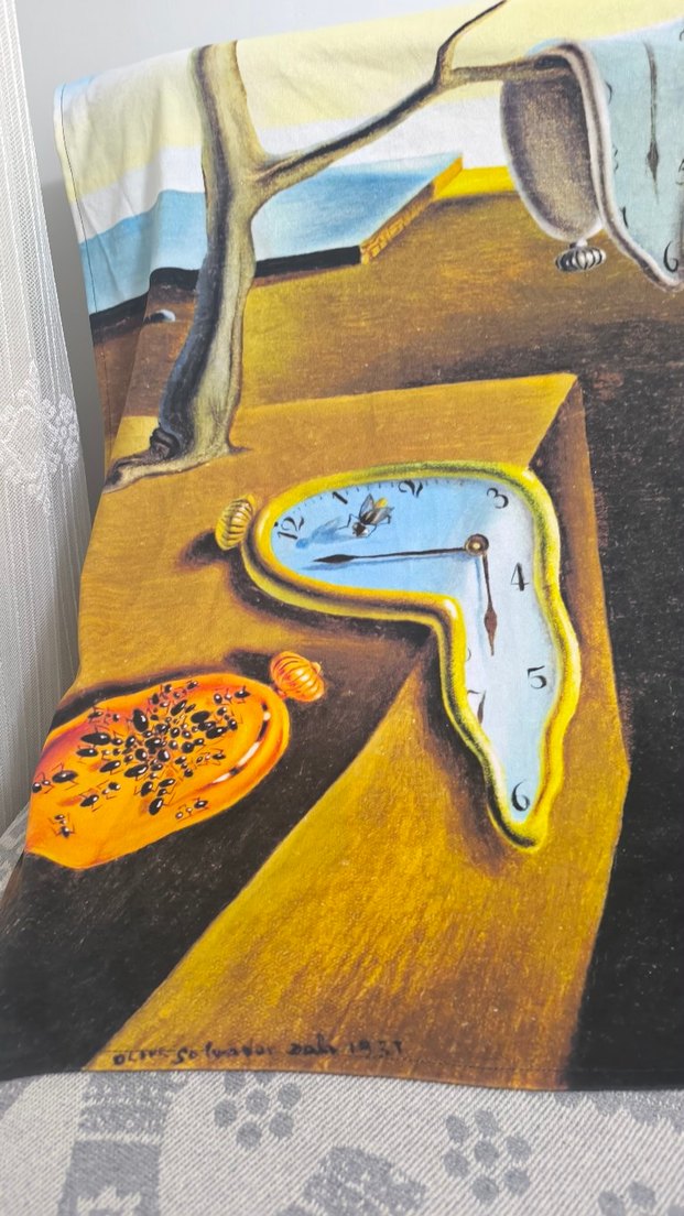 Dali Belleğin Azmi Duvar Örtü-Halısı - Görsel 5