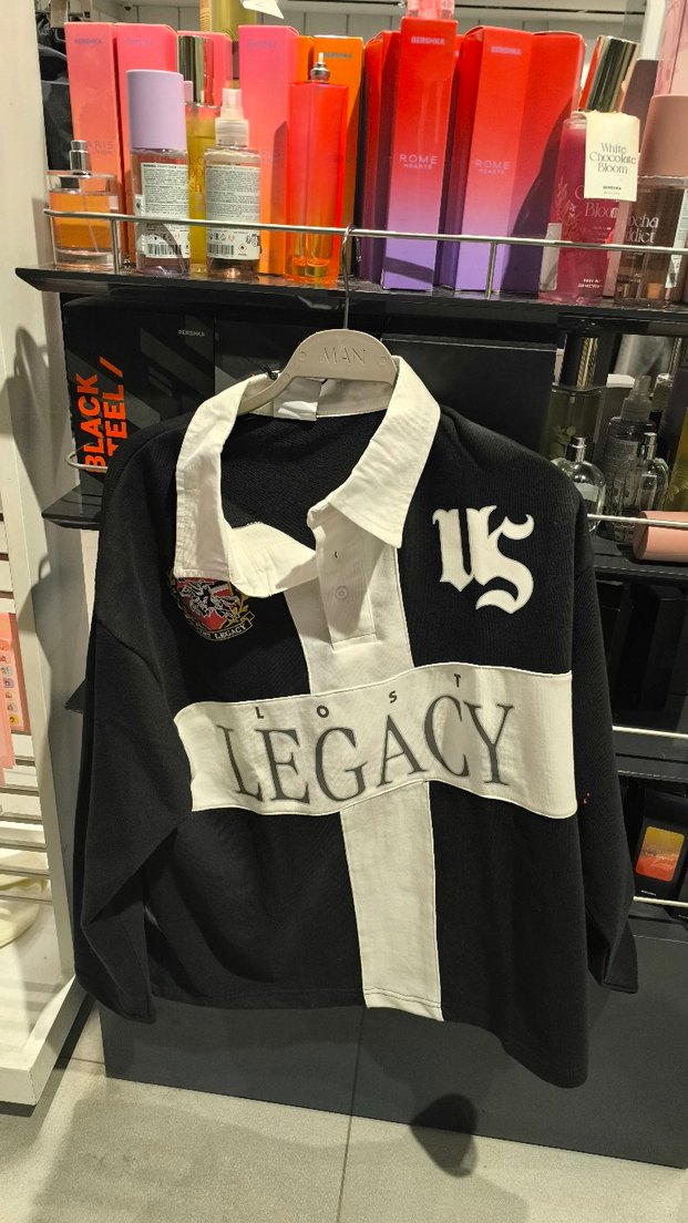 Berskha Baskılı Erkek Uzun Kollu Tişört - Görsel 4