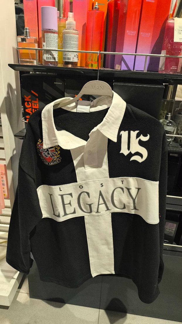 Berskha Baskılı Erkek Uzun Kollu Tişört - Görsel 2