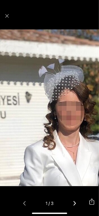 Nikah saç aksesuarı ve imza kalemi