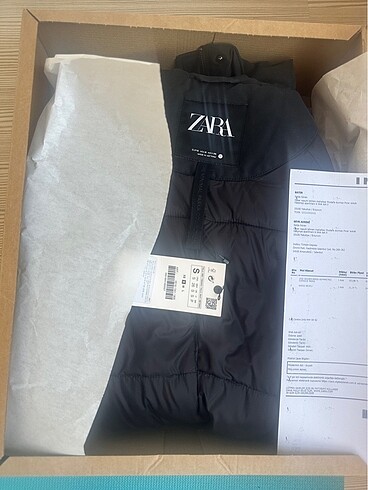 s Beden siyah Renk Zara oversize parka