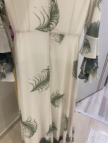 Şık Tesettür elbise - Görsel 7