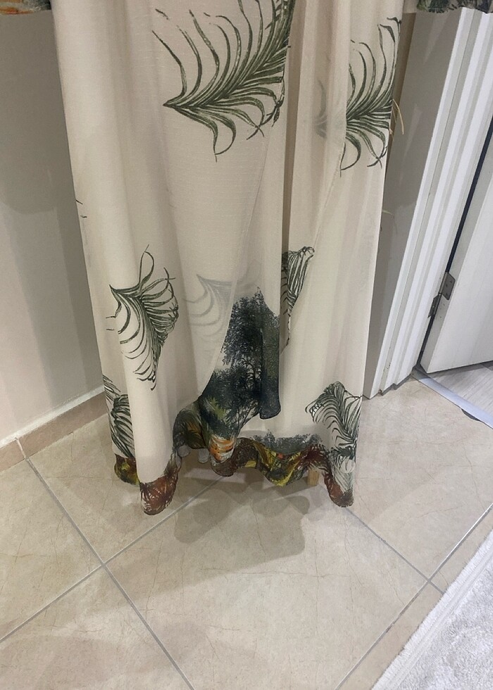 Şık Tesettür elbise - Görsel 5