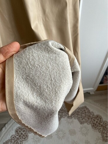 Suni deri elbise - Görsel 6