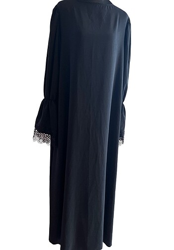 universal Beden Dantelli abaya