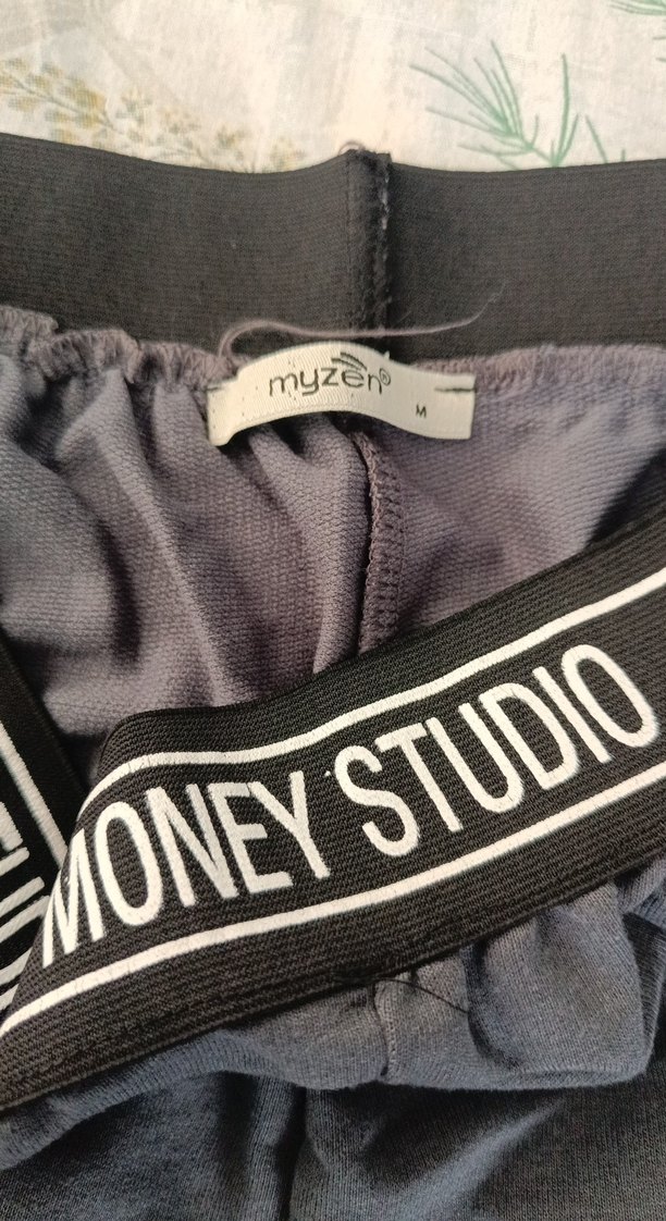 Gri Rahat Kesim Kadın Kumaş Pantolon - Görsel 3