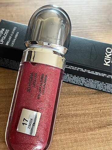 Beden pembe Renk Kiko gloss no :17 A+ kalite 0 ürün