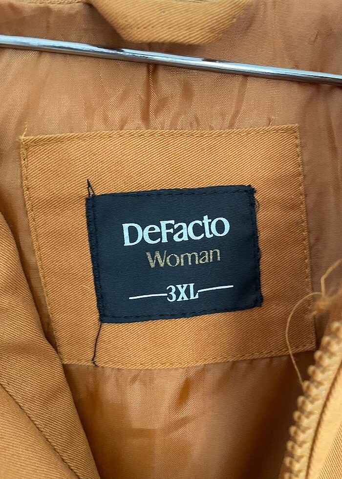 Defakto marka Kadın taba renk mevsimlik mont - Görsel 3