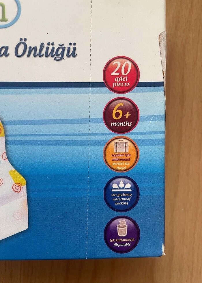 Babyjem marka tek kullanımlık mama önlüğü - Görsel 2