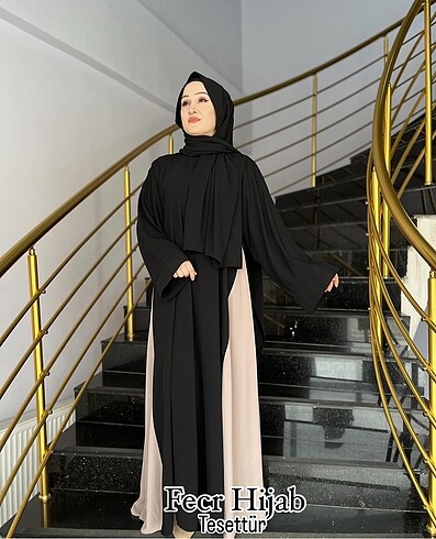 Abaya Şal Takım