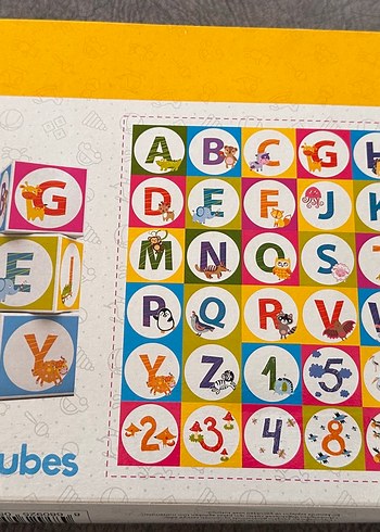 Renkli Alfabe Eğitim Blokları - Görsel 2