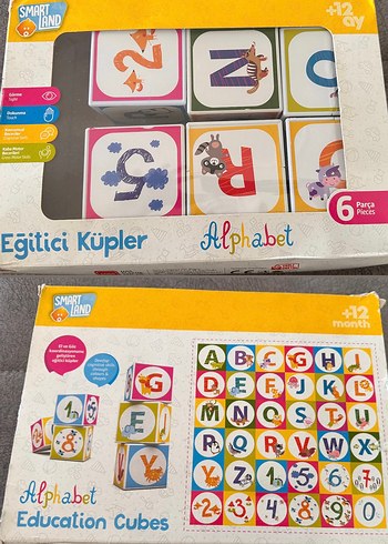 Renkli Alfabe Eğitim Blokları - Görsel 3