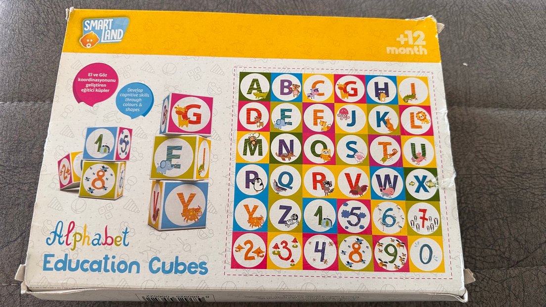 Renkli Alfabe Eğitim Blokları - Görsel 2