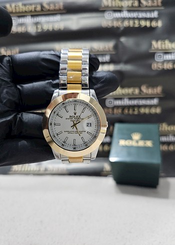 Rolex İki Renkli Klasik Saat