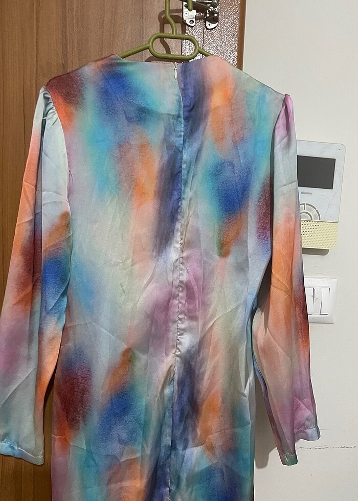 rengarenk elbise - Görsel 2