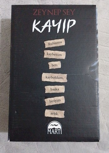  Beden Renk Zeynep Sey Roman Seti: Kayıp & Kimse Gerçek Değil