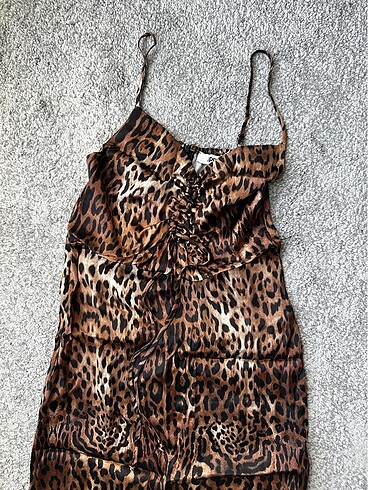 ipekyol leopar elbise