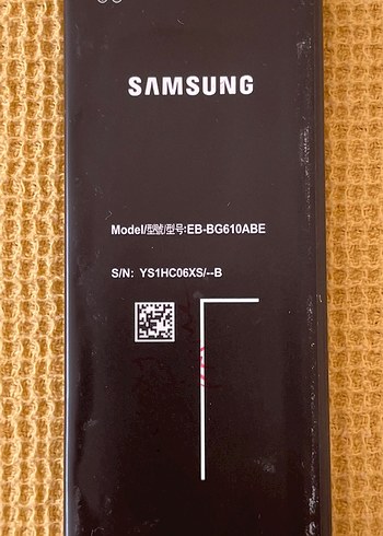 Samsung Galaxy J7 Prime Pil Orijinal çıkma denenmiş sağlam