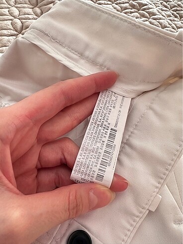 Zara Beyaz zara pantolon