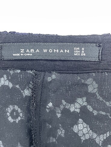 s Beden lacivert Renk Zara Bluz %70 İndirimli.