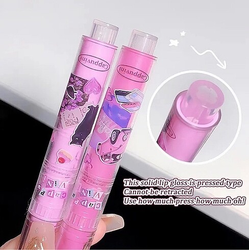 Diğer cappuvini heart jelly lipstick