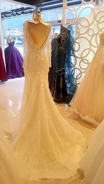 Balık model gelinlik - Görsel 3