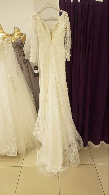 Balık model gelinlik - Görsel 4