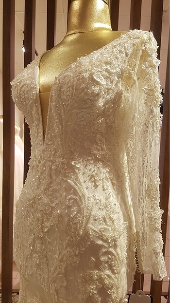 Balık model gelinlik - Görsel 2