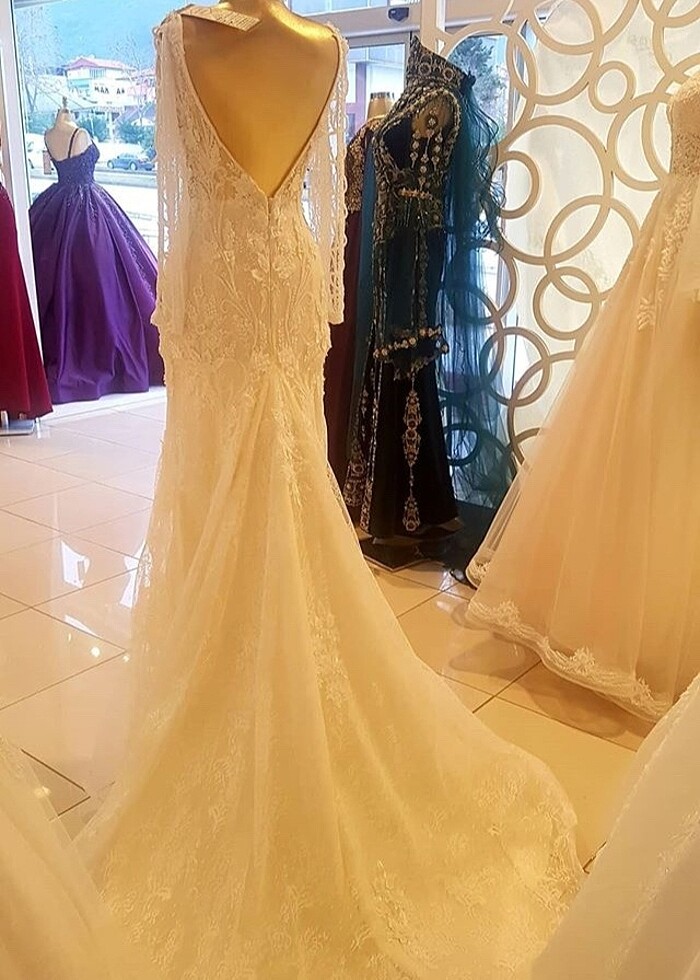 Balık model gelinlik - Görsel 3