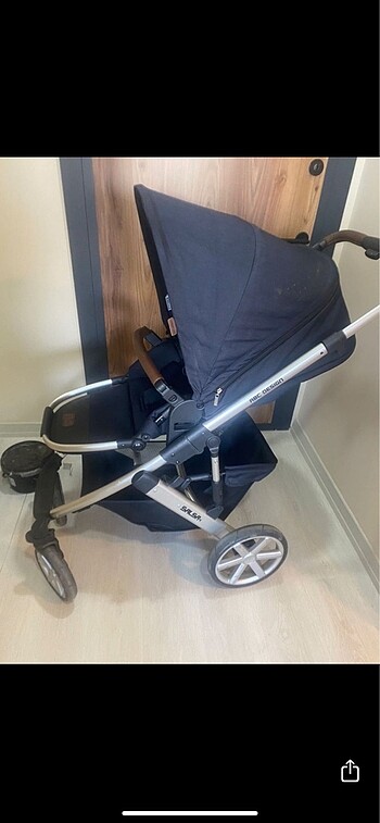 9- 36 kg Beden siyah Renk Bebek arabası