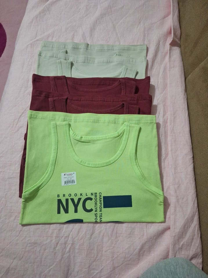 renkli erkek çocuk atlet 5 adet - Görsel 2