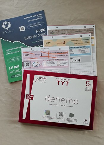 üçdörtbeş 345 tyt deneme