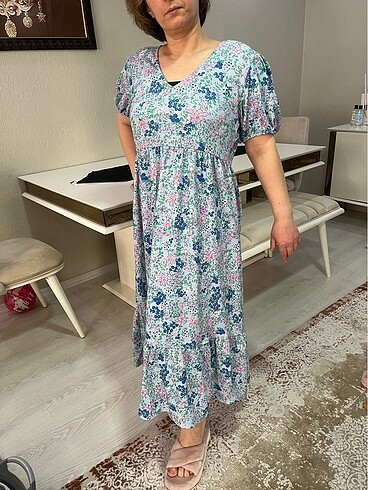 xl Beden Yazlık elbise
