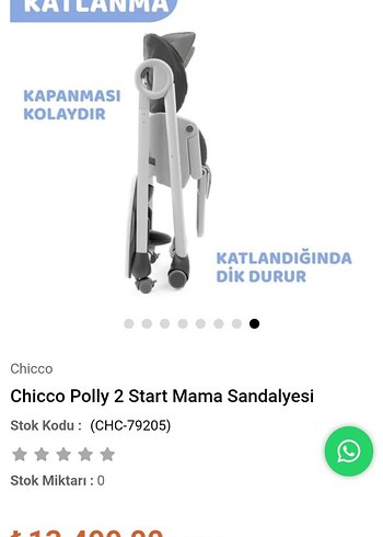 Pembe  Chicco Bebek Mama Sandalyesi - Görsel 10