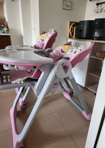 Pembe  Chicco Bebek Mama Sandalyesi - Görsel 4