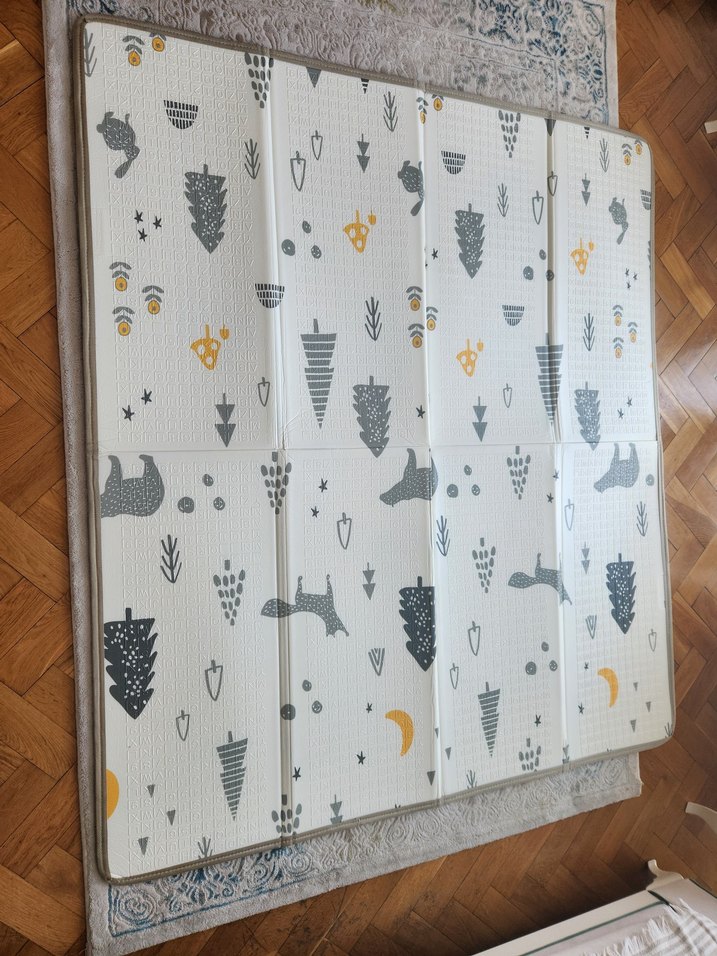 Çok Renkli Bebek Oyun Matı - Görsel 5