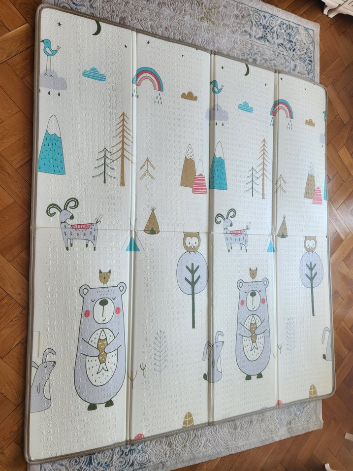 Çok Renkli Bebek Oyun Matı - Görsel 3