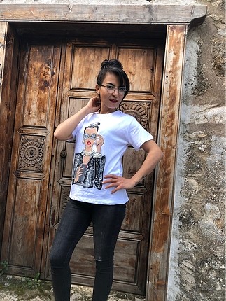 s Beden beyaz Renk Beyaz tişört