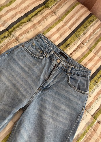 Trendyol & Milla Acik Mavi Yuksek Bel Denim Jean