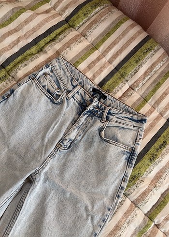 Trendyol & Milla Acik Mavi Yuksek Bel Denim Jean