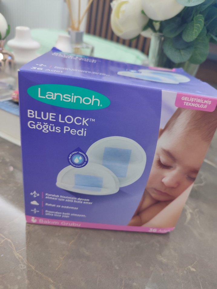 Lansinoh Blue Lock Göğüs Pedi 36'lı - Görsel 5