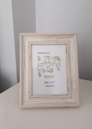 Beden Bej Ahşap Görünümlü 13x18 cm Çerçeve