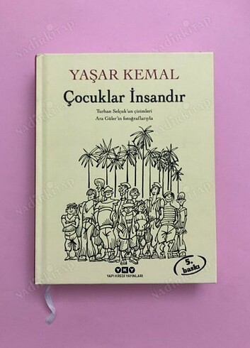 Çocuklar İnsandır Yaşar Kemal Ciltli YKY 