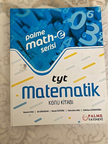 TYT matematik Palme yayınları konu kitabı