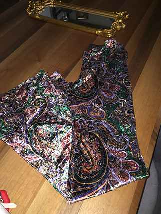 Vintage Love Kadife pantolon