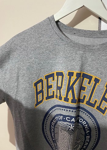 Gri Berkeley Baskılı Kadın Sweatshirt - Görsel 2