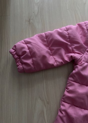 Kız Bebek Pembe Kapüşonlu Tulum - Görsel 3