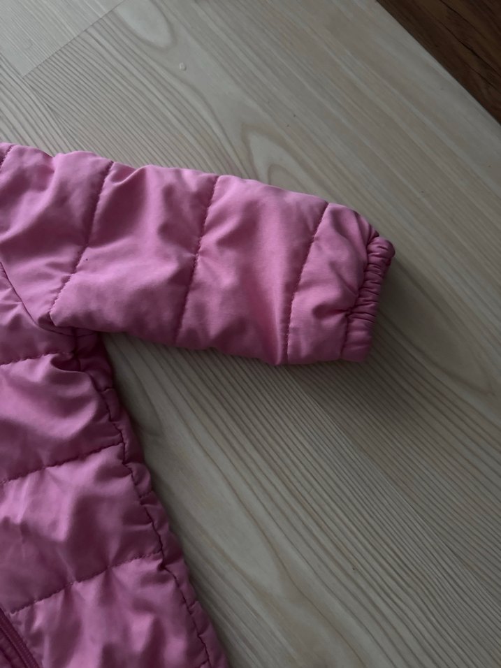 Kız Bebek Pembe Kapüşonlu Tulum - Görsel 4