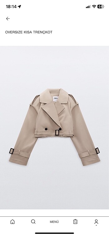 Zara ceket