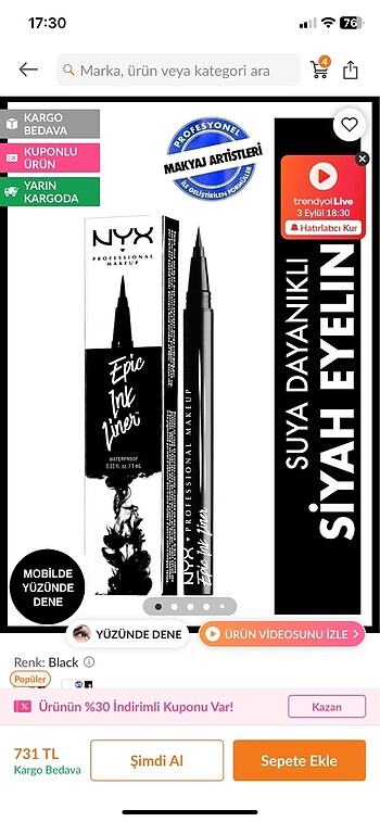 Nyx Eyelenır